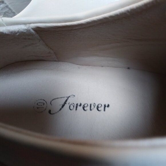 Womens Gothic Round Toe Platfom/Stacks High Block Chunky Lace-up Heel sz 10 - Picture 9 of 11